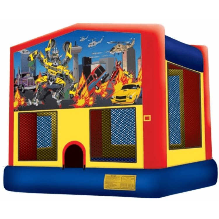 Robot Cars - Transformer Bouncer for kids party