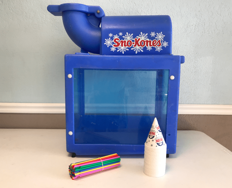 Snow Cone Machine rental in pearland TX